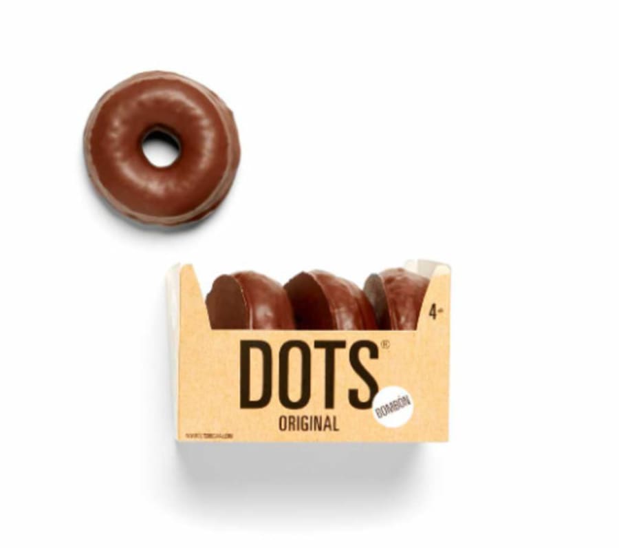 Europastry Dots-4 Pack Dark Donuts