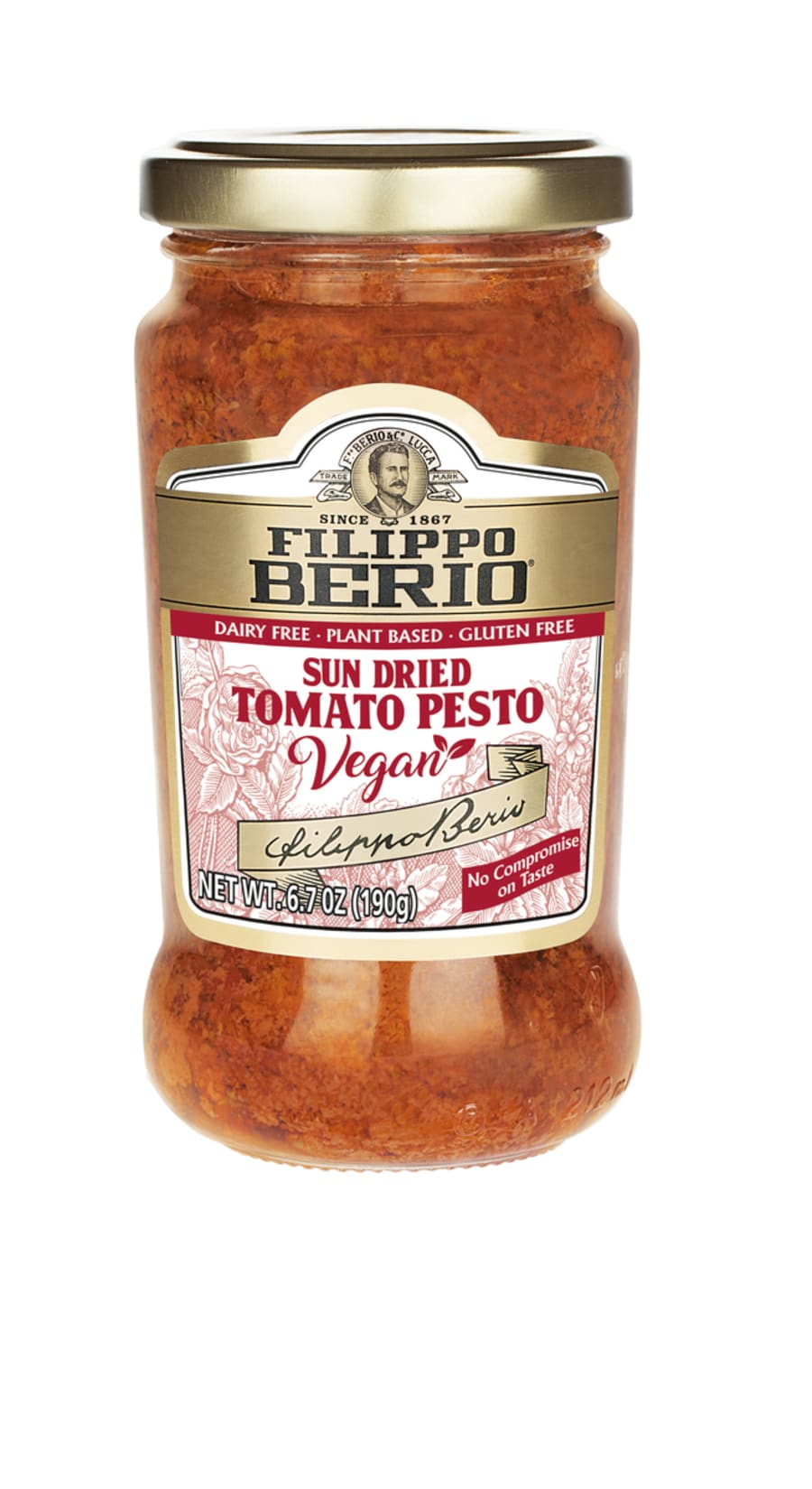 Filippo Berio Vegan Pesto Rautt
