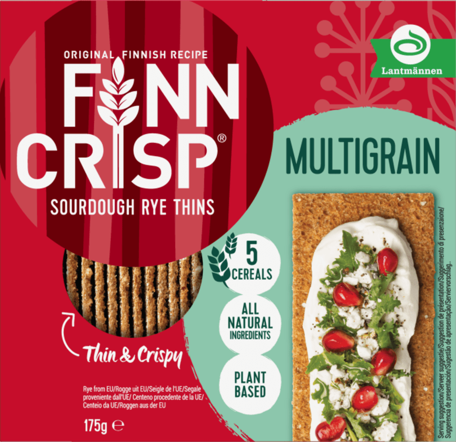 Finn Crisp Multigrain Thin Crisp 175 Gr