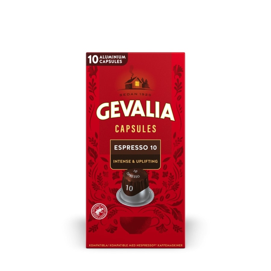 Gevalia hylki Espresso 10