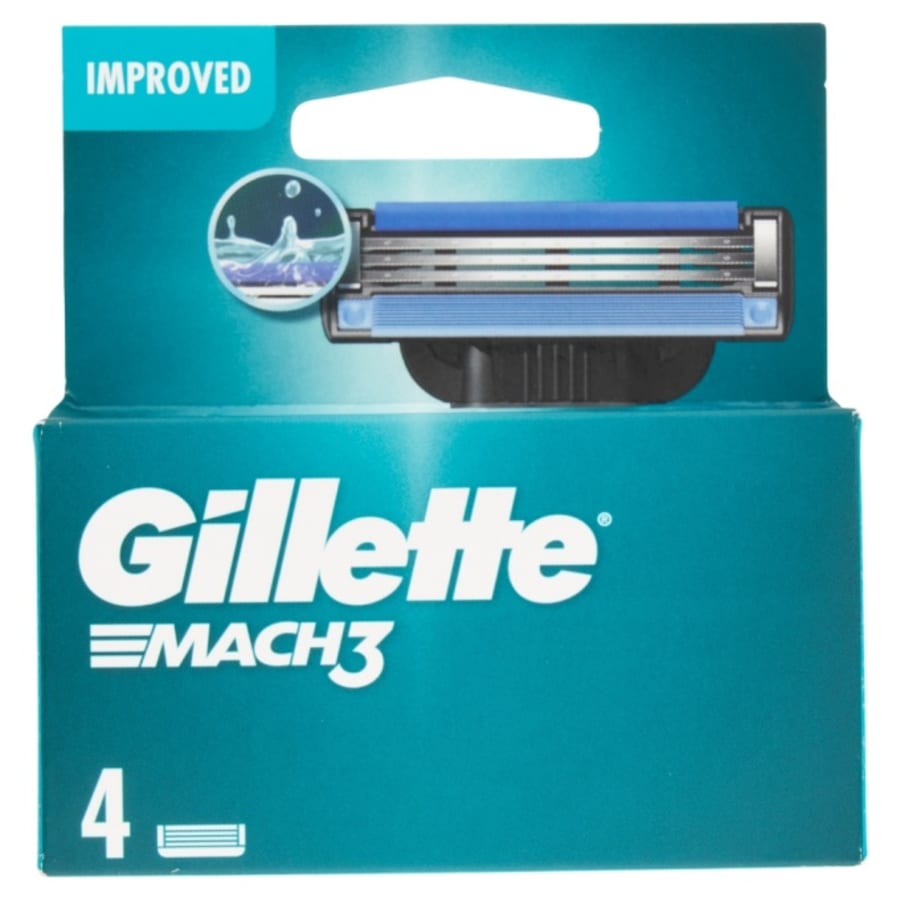 Gillette Mach3 Blöð (4pk)