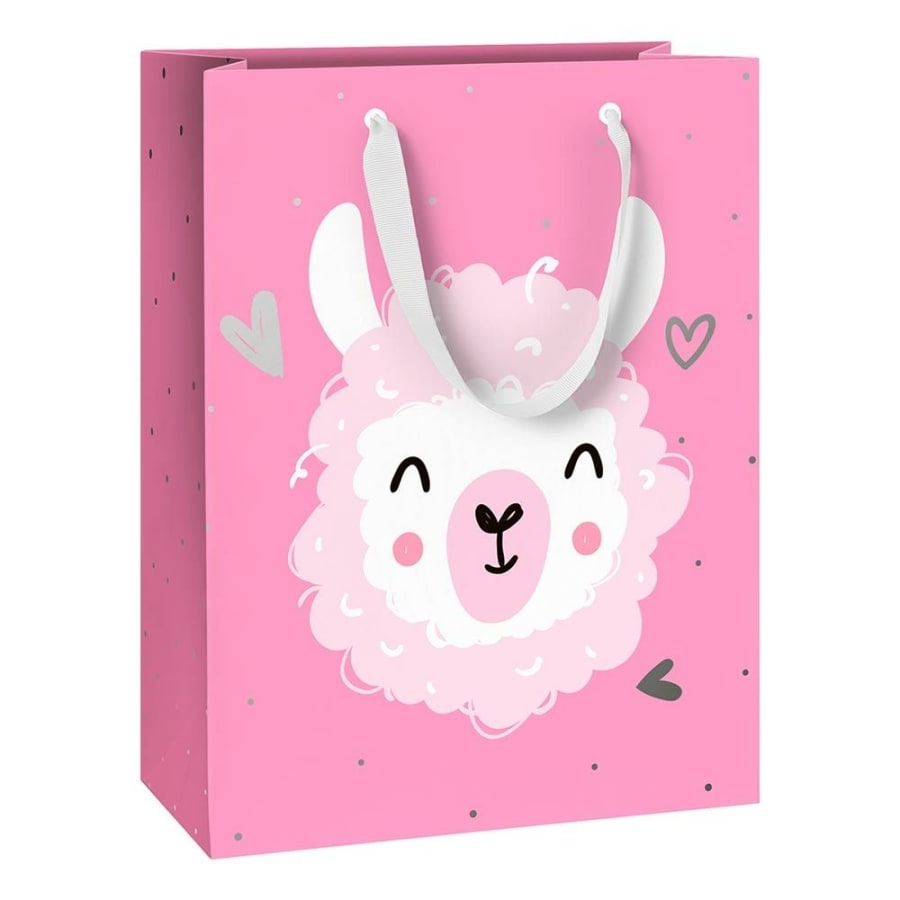 Gjafapoki-CUTE ALPAKA  23x13x30cm (10)