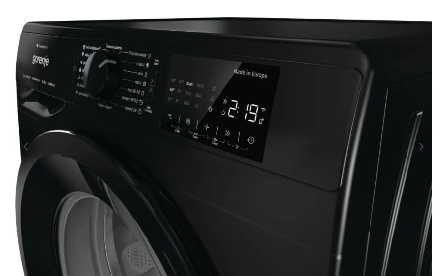 Gorenje þvottavél svört 8 kg - 1400 snúninga
