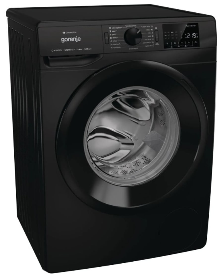 Gorenje þvottavél svört 8 kg - 1400 snúninga