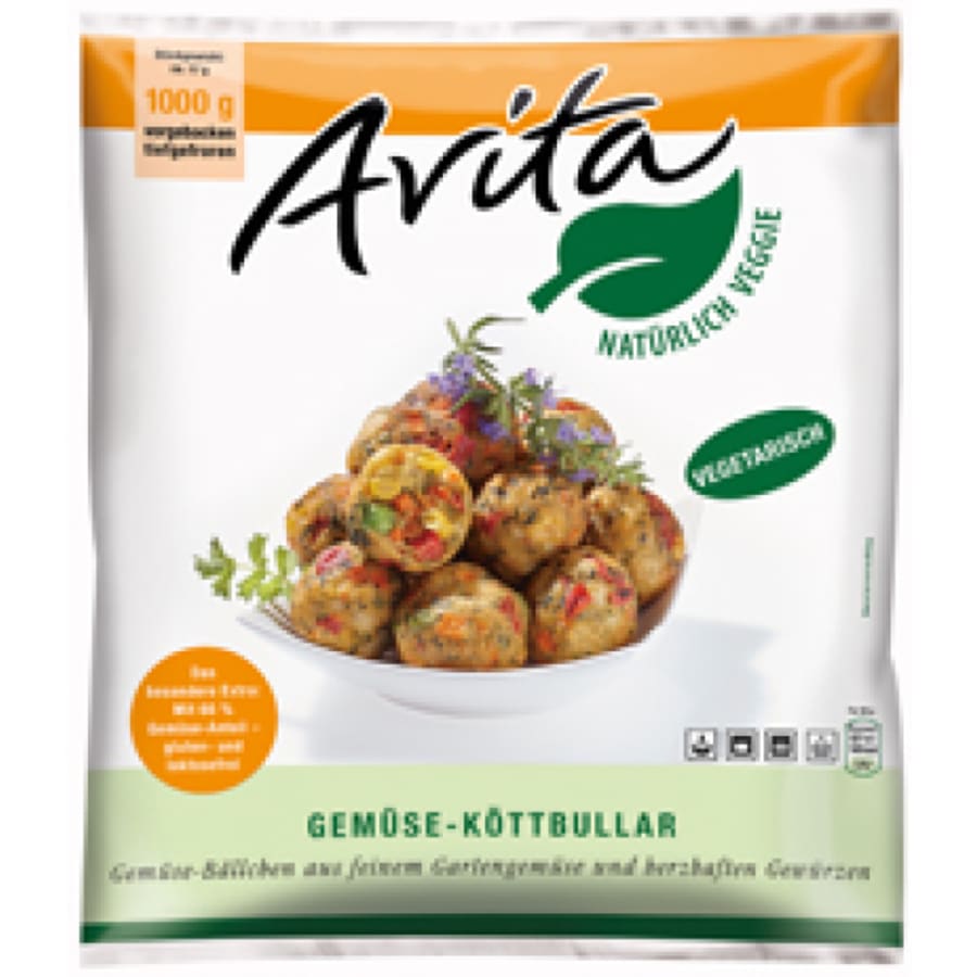 Grænmetisbollur- 5kg. 299stk.ks.  (1)