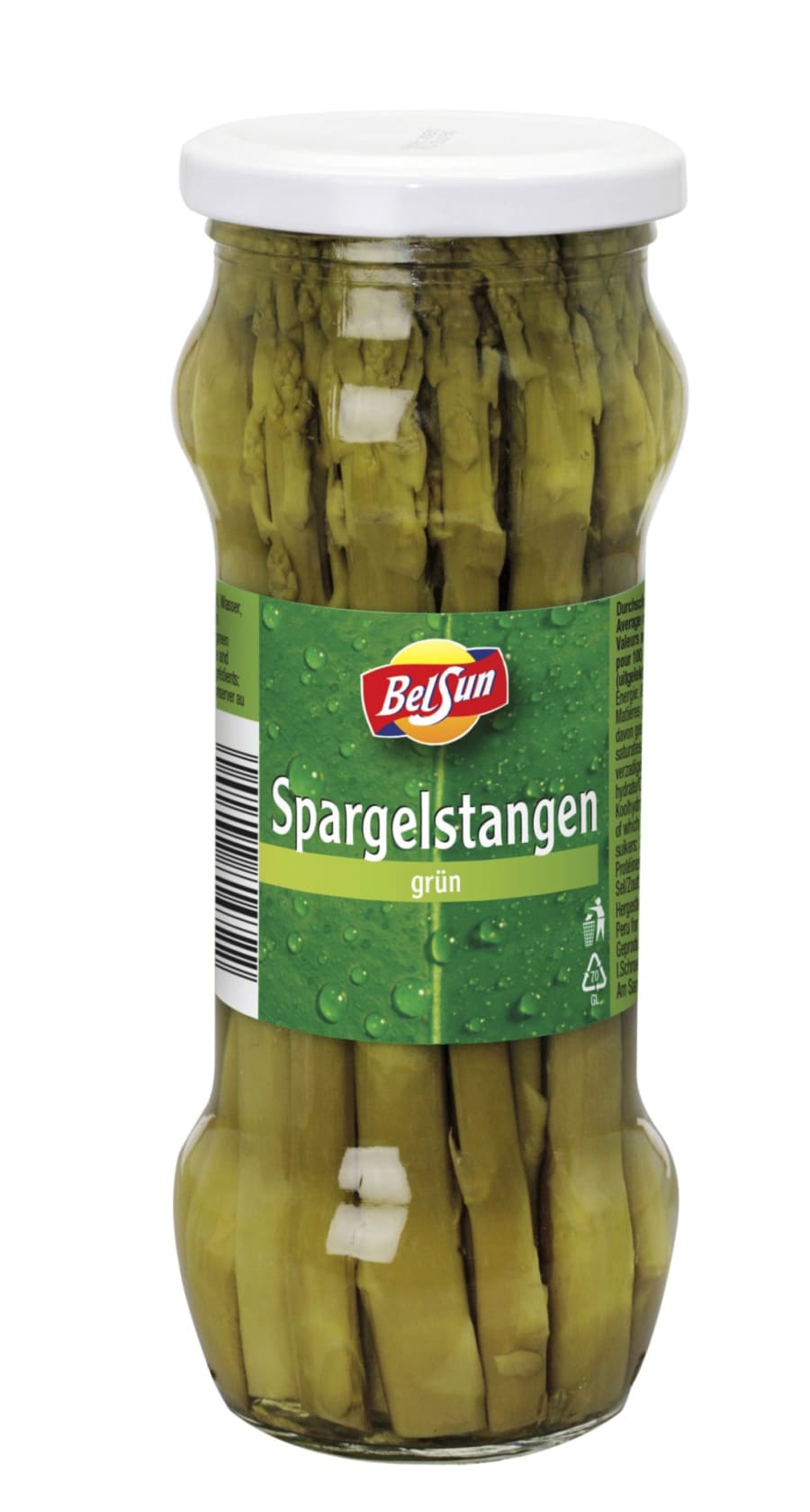 Grænn aspas heill 370g (12stk/ks)