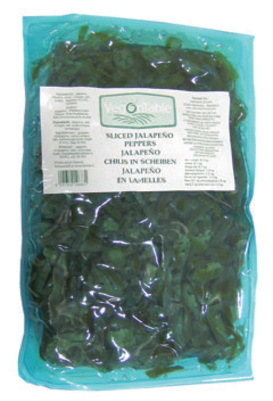 Grænt jalapeno sneitt 2,83kg (6stk/ks)