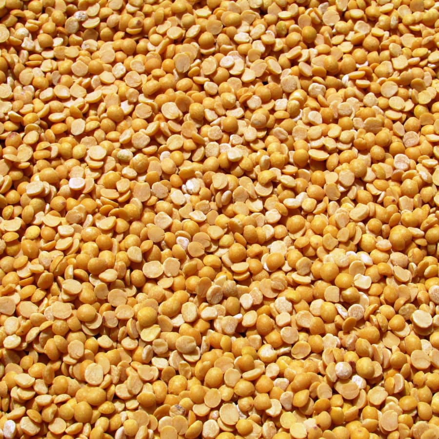 Gular hálfbaunir 25kg