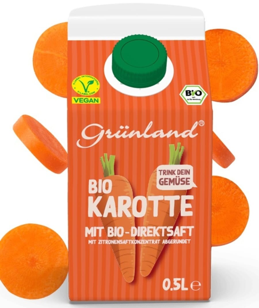 Gulrótarsafi Lífrænn 8x0.5L Citti