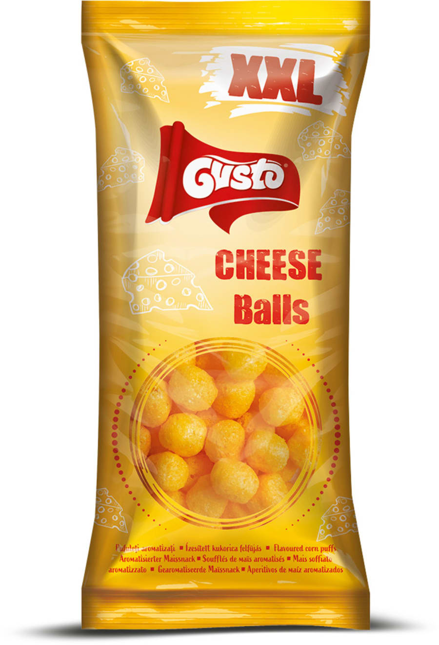 Gusto Crunchy Cheese Balls XXL