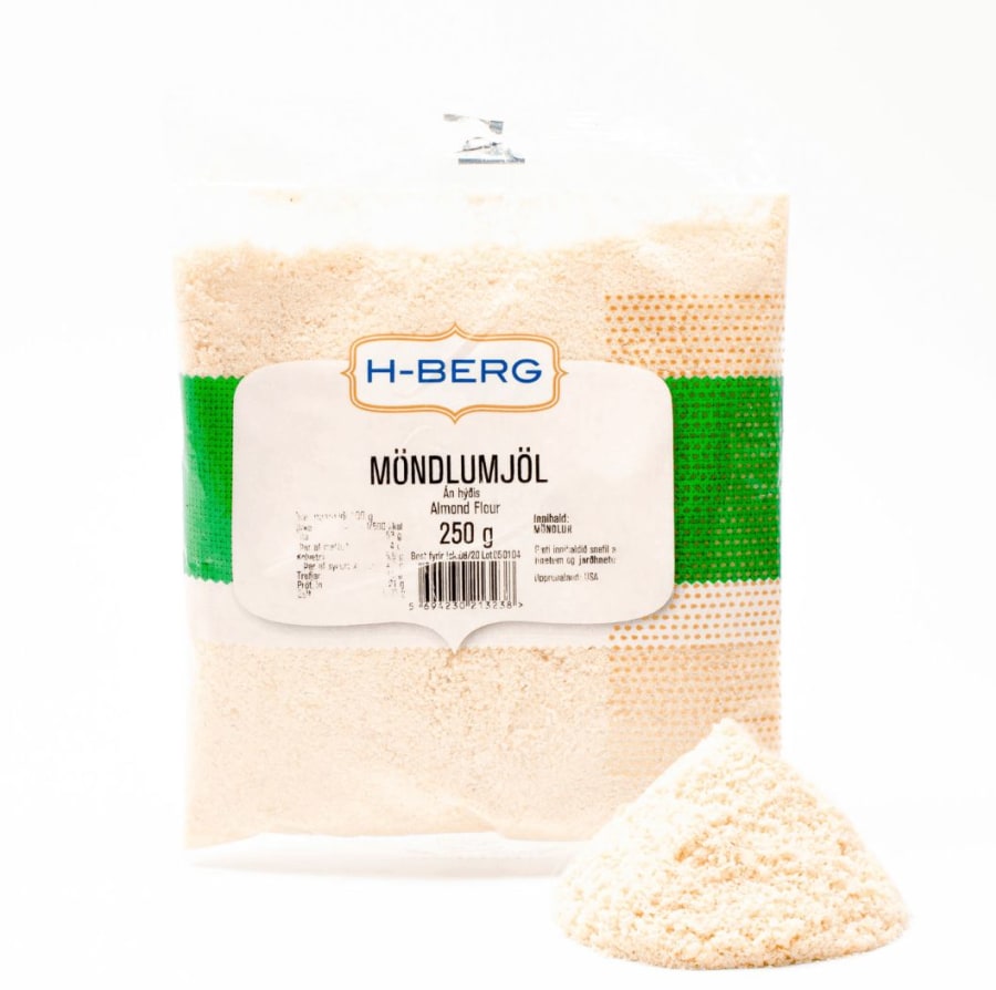 H-Berg kókosmjöl gróft 250 gr