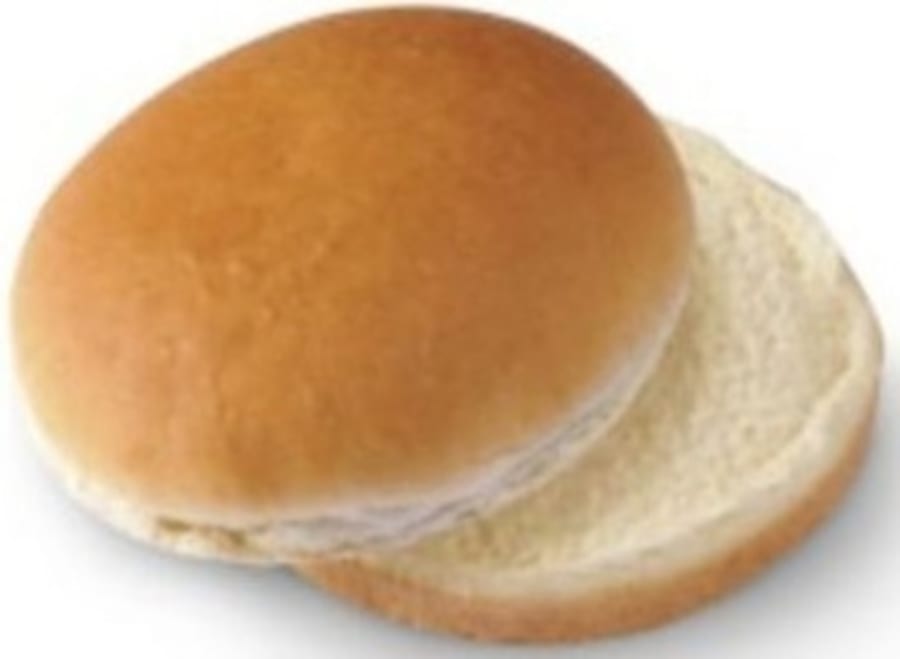 Hamborgarabrauð stór án sesam