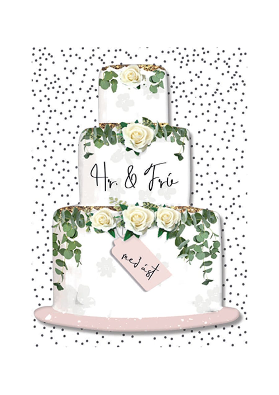 HAMMOND-Gjafakort 110x150mm.Wed.cake (6)