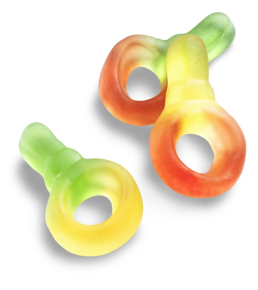 Haribo Nappar Frukt 3500g BIB