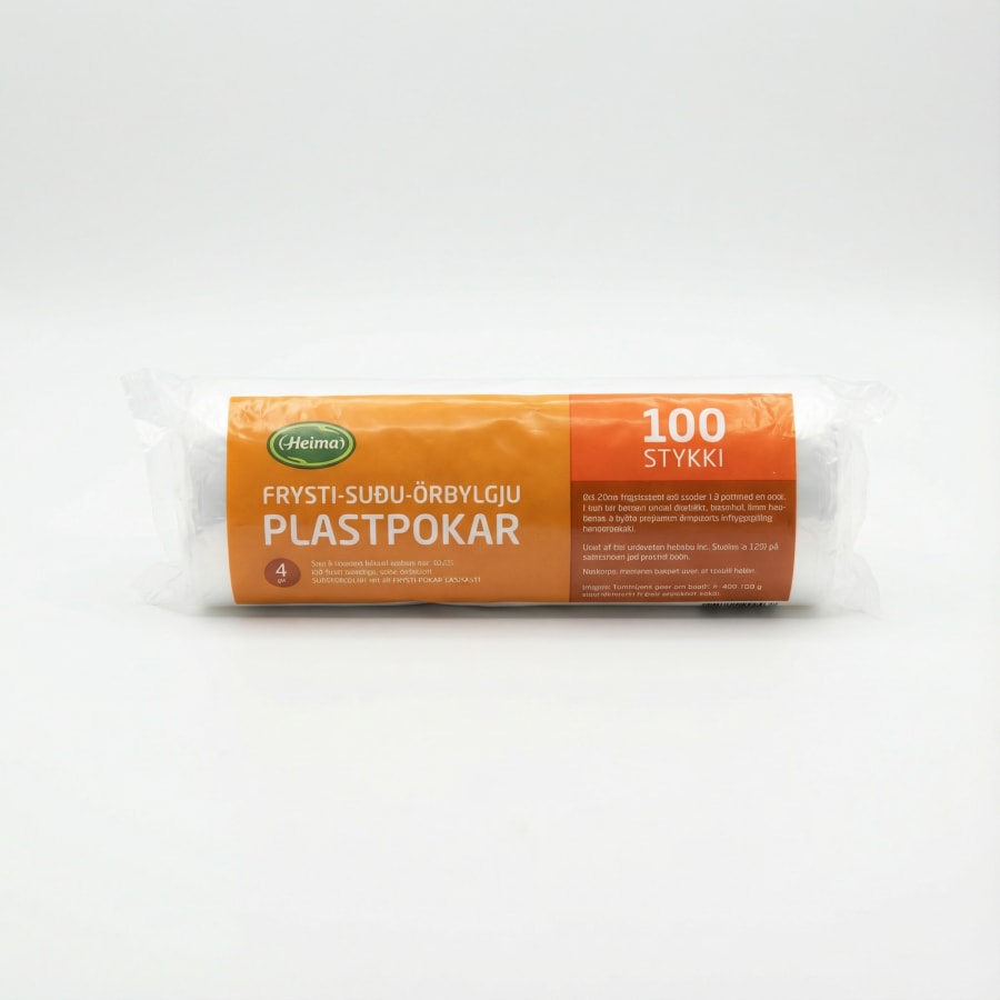 Heima poki frysti/suðu 100 stk