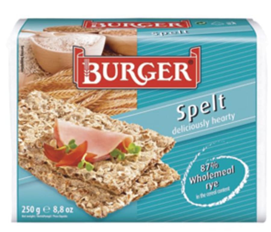 Hrökkbrauð spelt 24x250g