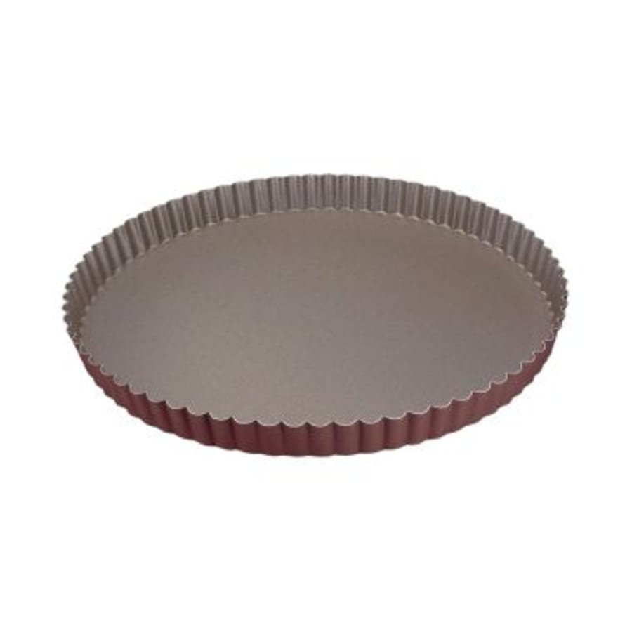 Hringlaga tartform með fellingum - ⌀26cm, hæð 2,5cm