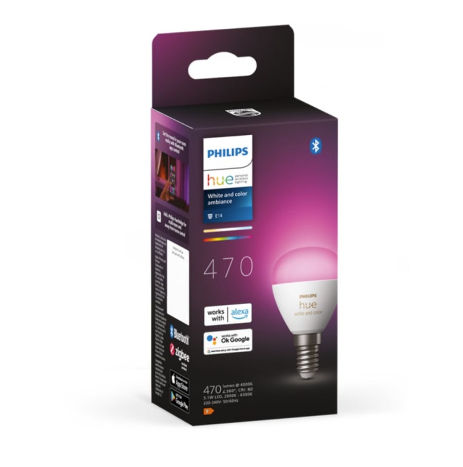 Hue Kúlupera RGB 5.7W E14
