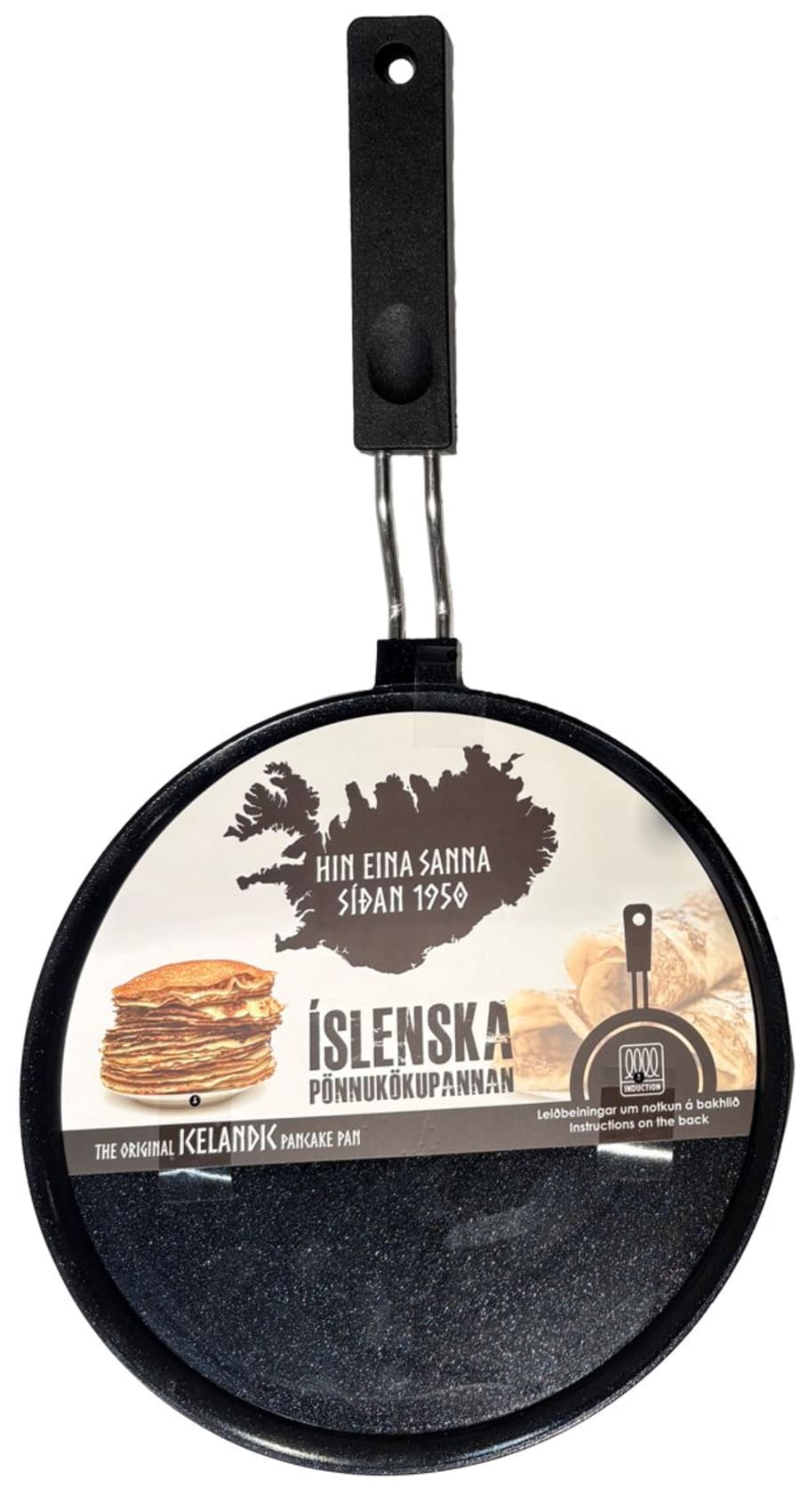 Islenskt Pönnukökupanna Keramik
