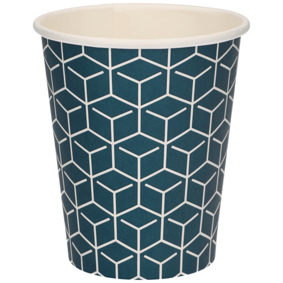 Kaffibollar áprentaðir Art Deco 8oz 1000stk