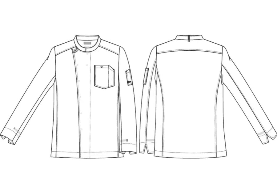 Kentaur Jakki langerma Urban white S