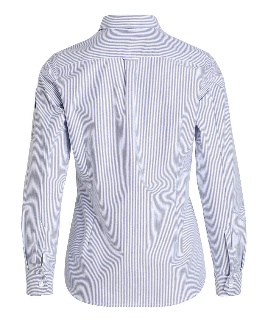 Kentaur Skyrta dömu langerma Oxford blue stripe XL