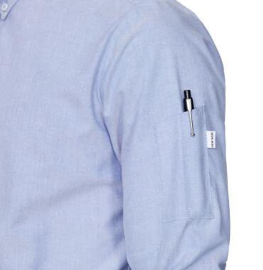 Kentaur Skyrta herra langerma Oxford blue L