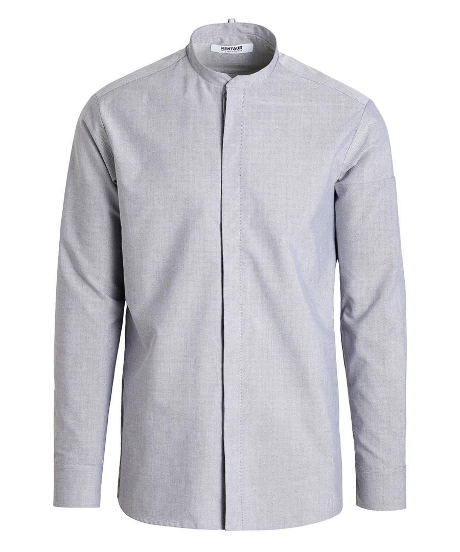 Kentaur Skyrta herra langerma Oxford grey XL