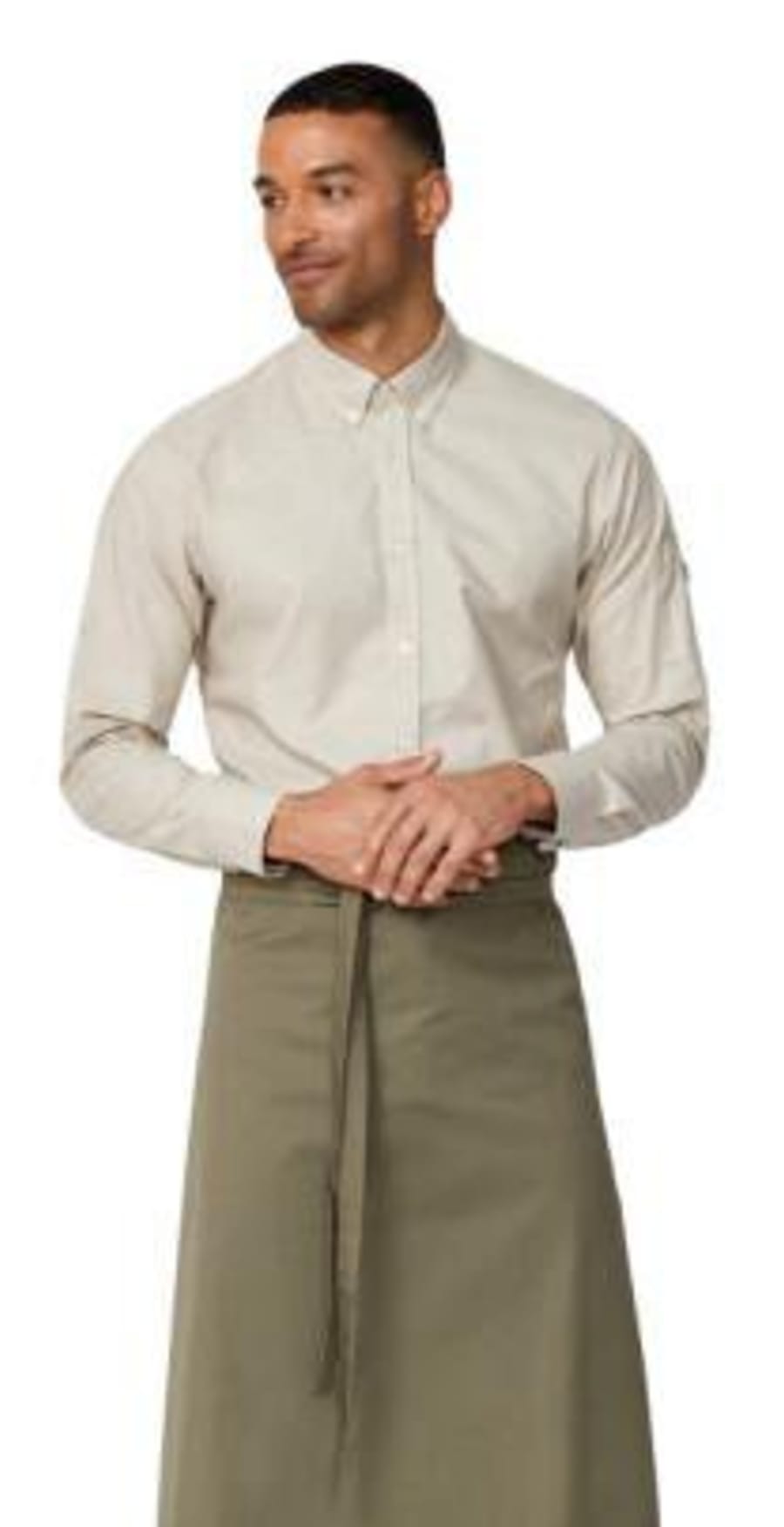 Kentaur Skyrta herra langerma Oxford sand L