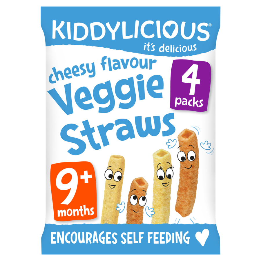 Kiddylicious Cheesy Straws Multipack