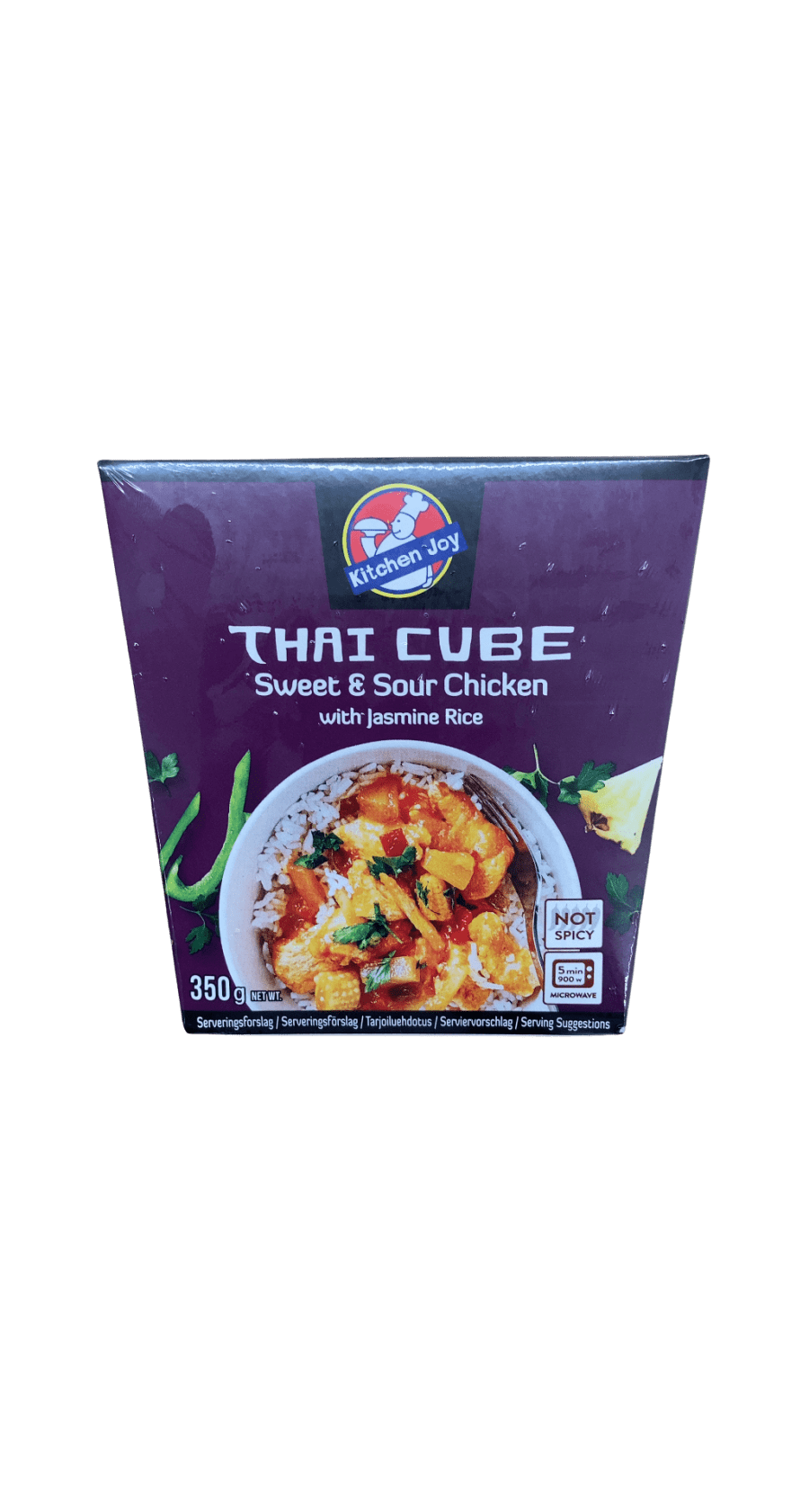 Kitchen Joy That Cube Sæt-súrt kjúklingaréttur með jasminhrísgrjónum 350 g