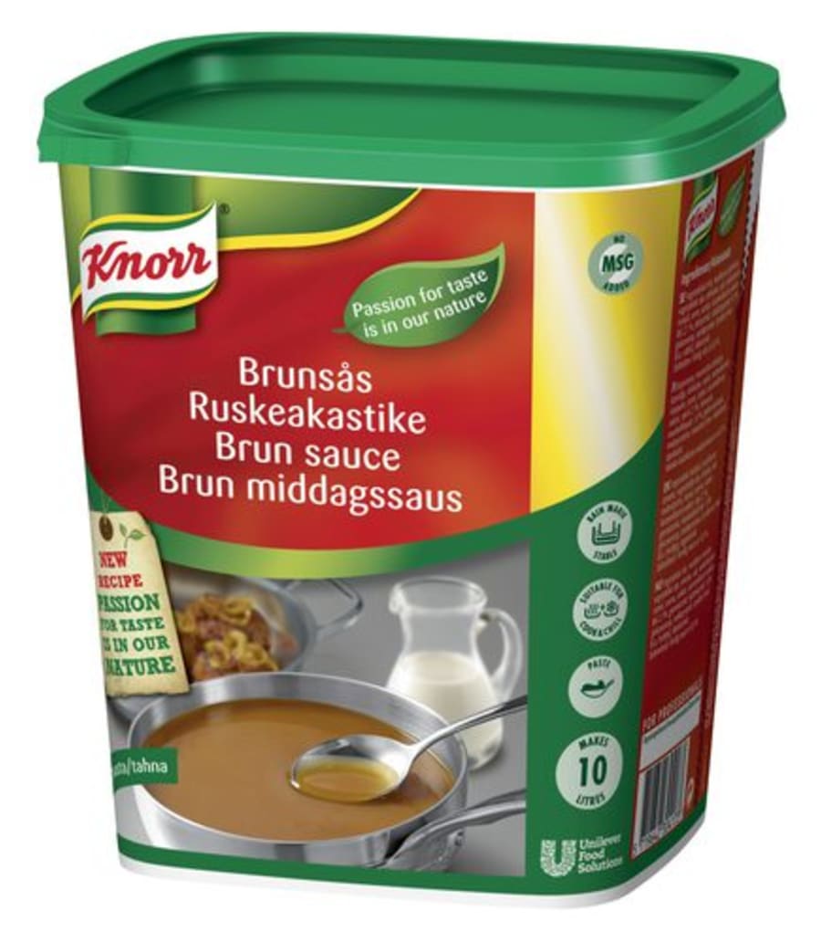 Knorr brún sósa paste 1kg/10ltr (3stk/ks)