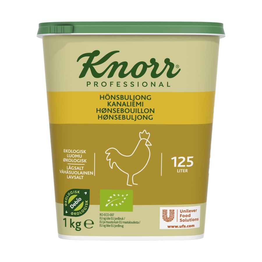 Knorr Kjúklingakraftur þurr lífrænn 1kg (3stk/ks)
