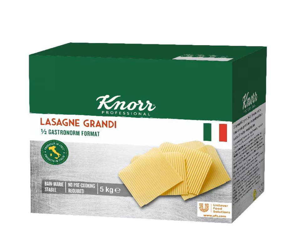 Knorr Lasagne plötur 1/2 gastro 5kg