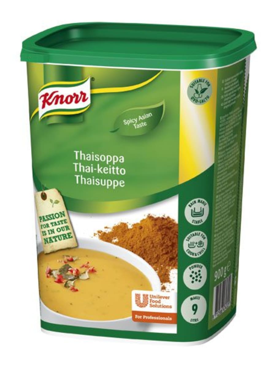 Knorr Thaisúpa Þurr 0,9kg/9ltr (3 stk/ks)