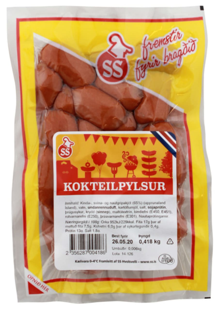 Kokteilpylsur lt