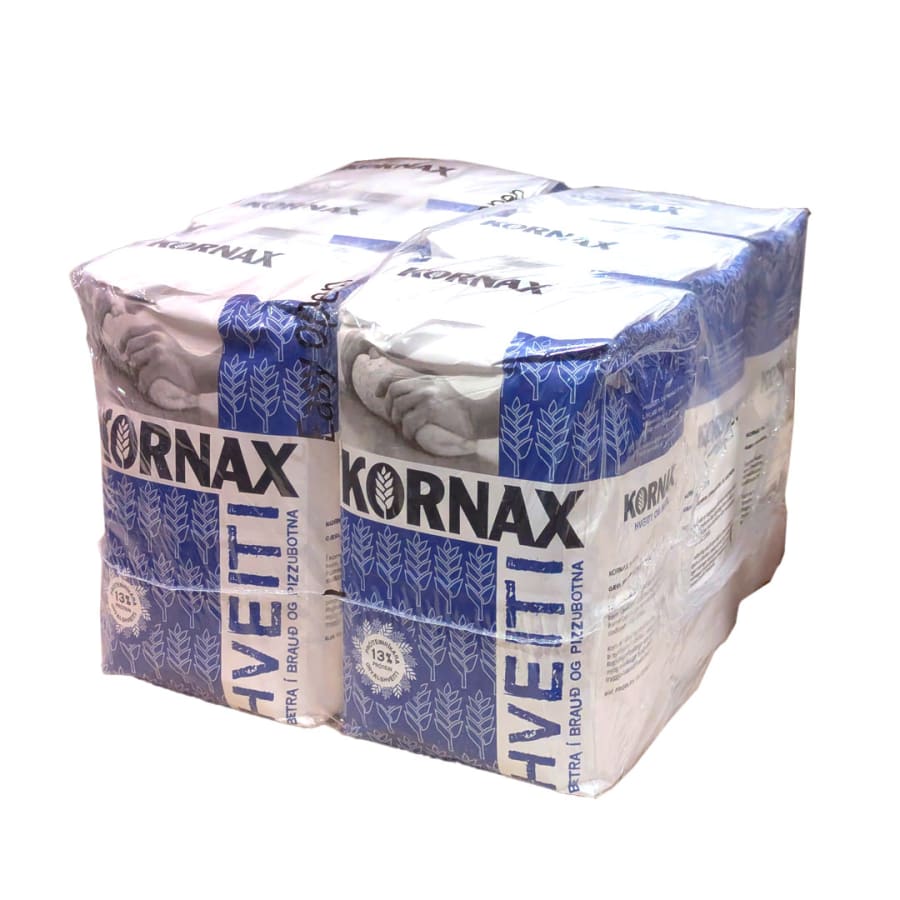 Kornax brauðhveiti blátt 6x2kg