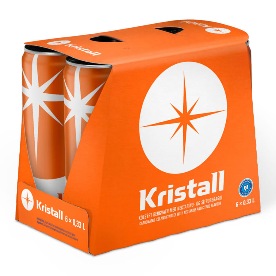 Kristall nektarínu- og sítrus