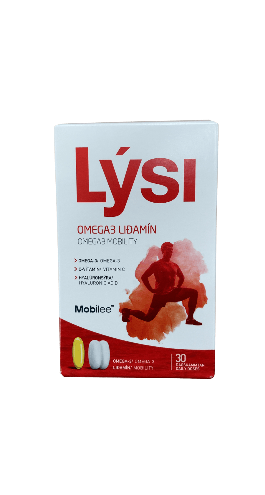Lýsi Omega-3 Liðamín Mobility 30 stk