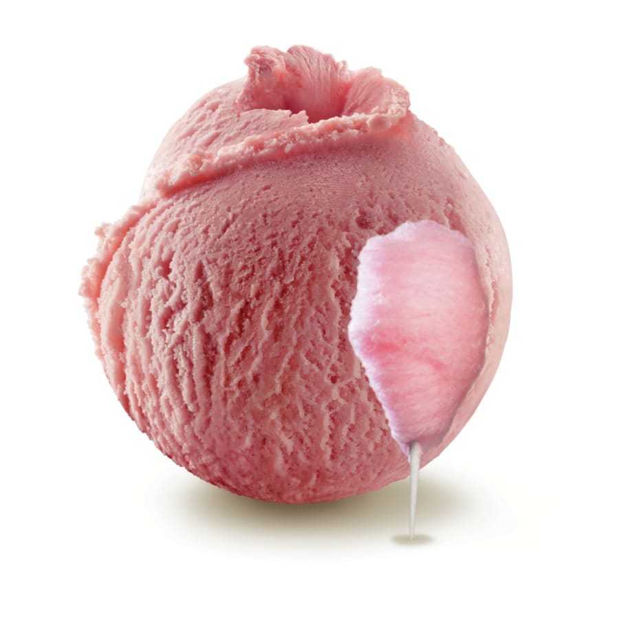 LCDD Pink Candy Floss Ice Cream