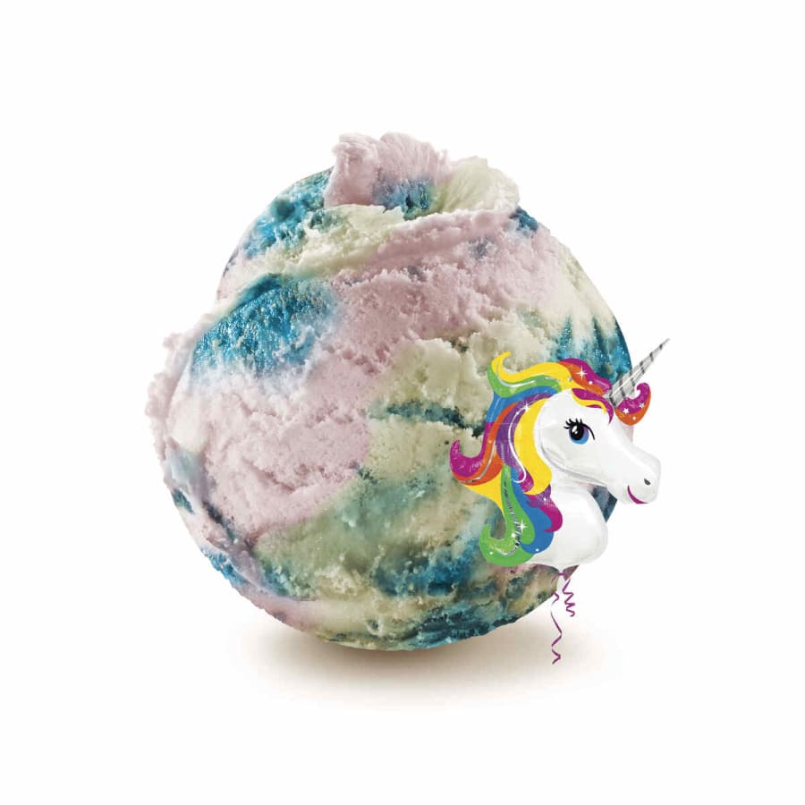 LCDD Unicorn Raspberry, Banana And Strawberry Ice Cream