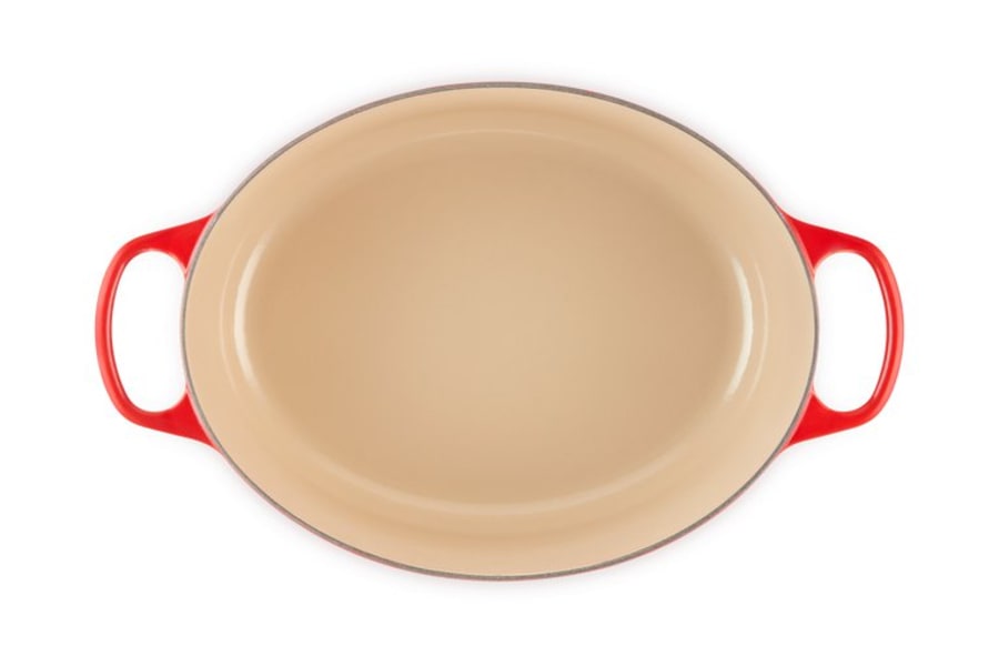 Le Creuset Steypujárnspottur 35cm Cerise