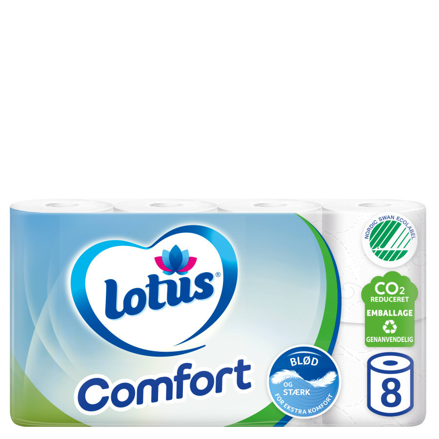Lotus Comfort WC pappír 7x8stk