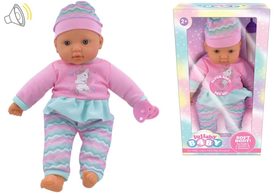 LULLABY – Dúkka m/pela 40cm.  (6)