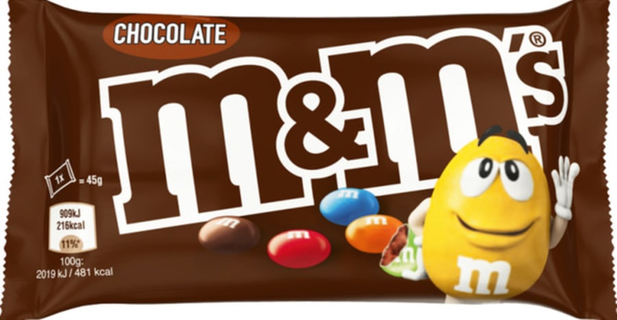 M&M´S CHOCO 45 gr 1x24