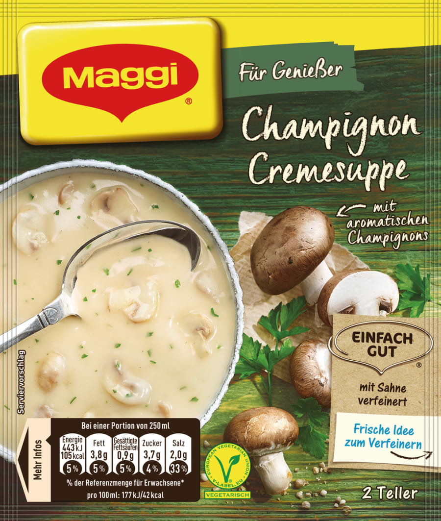 Maggi sveppa rjómasúpa