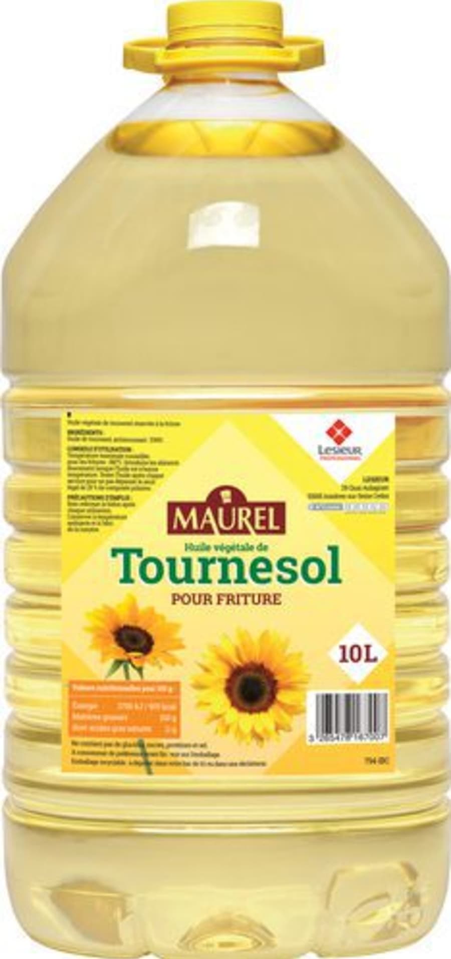Maurel sólblómaolía 10ltr (2stk/ks)
