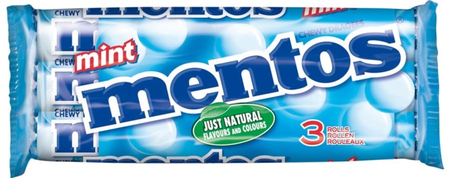 Mentos Mint 3 rolls
