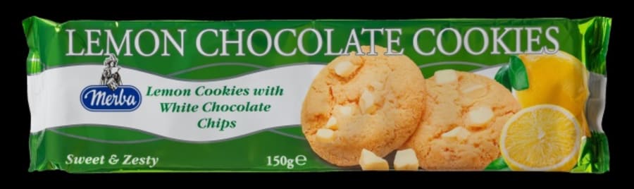 MERBA White Chocolate Lemon 150g