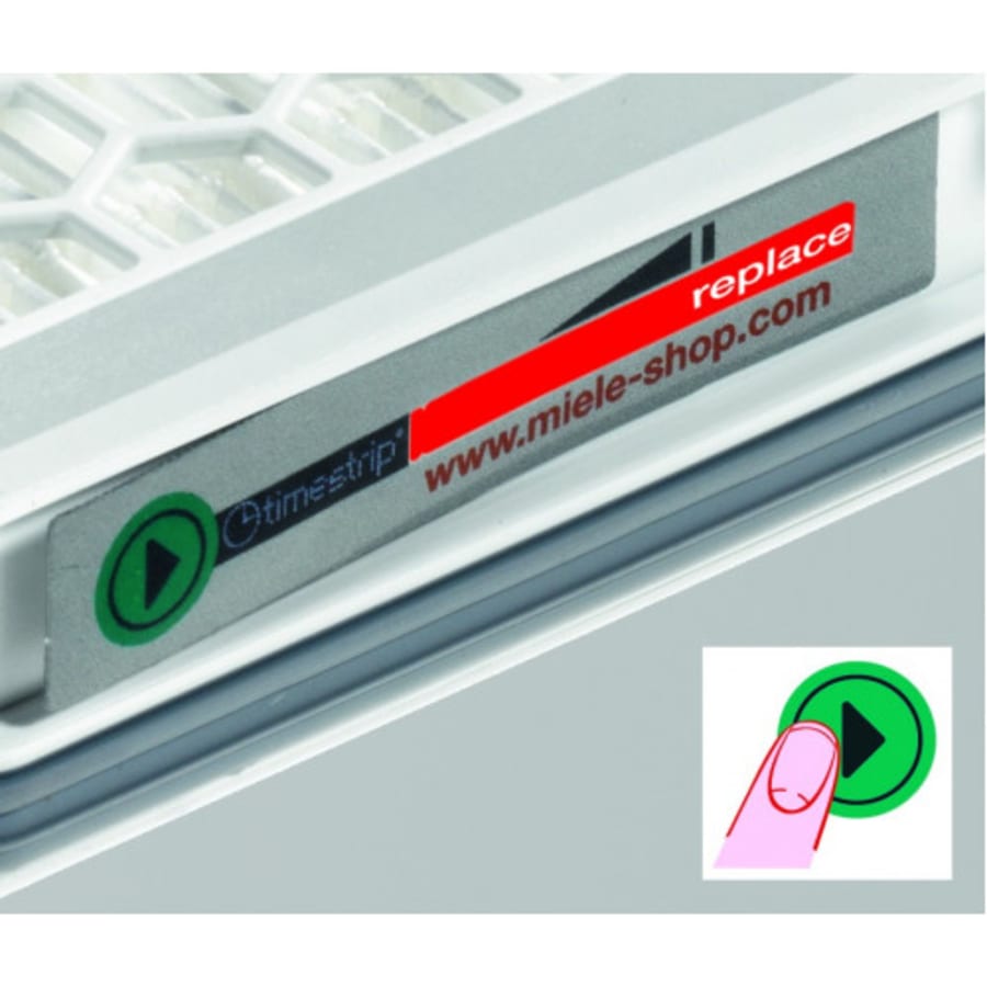 Miele Virkur HEPA filter með Timestrip